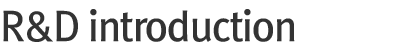 R&D introduction